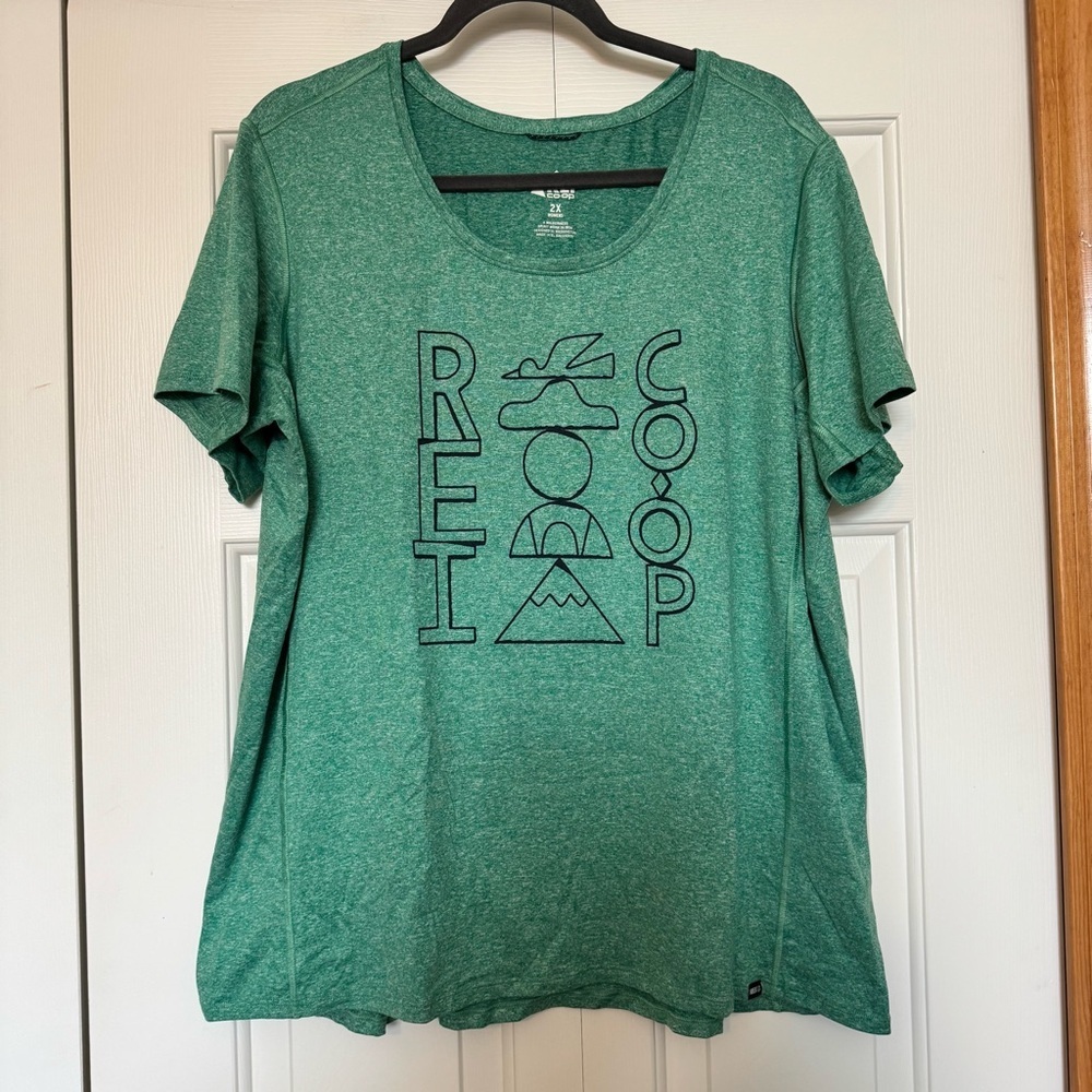 REI Co Op Women's Short Sleeve‎ Sweat Wicking T-Shirt